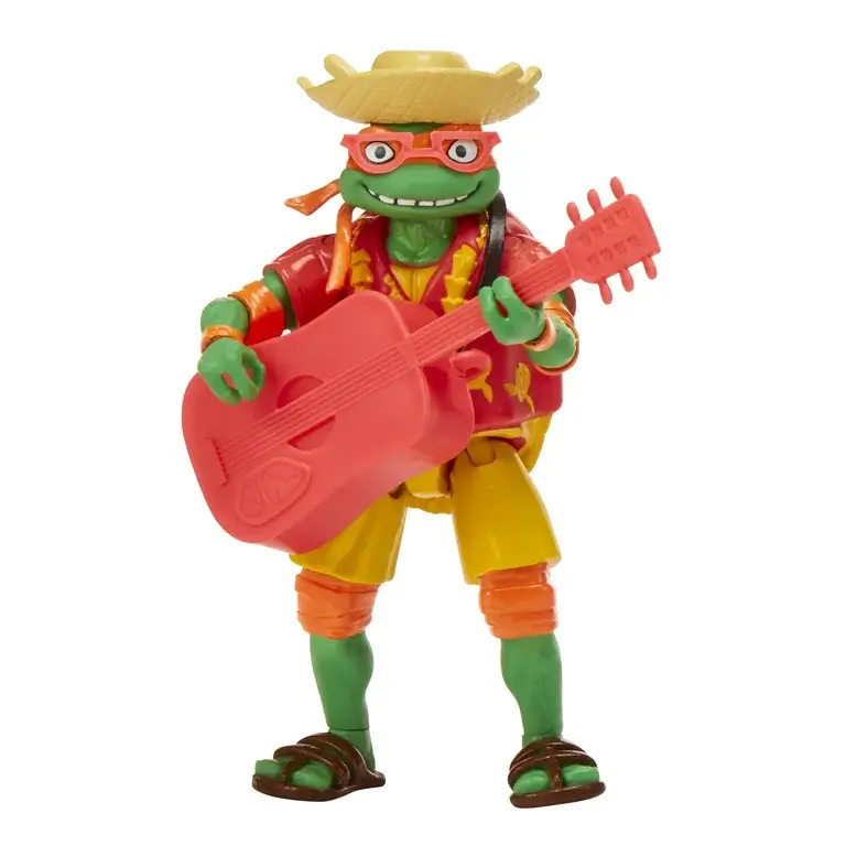 TMNT Mutant Mayhem Turtles in Disguise Party Pack Official Beach Bum Mike