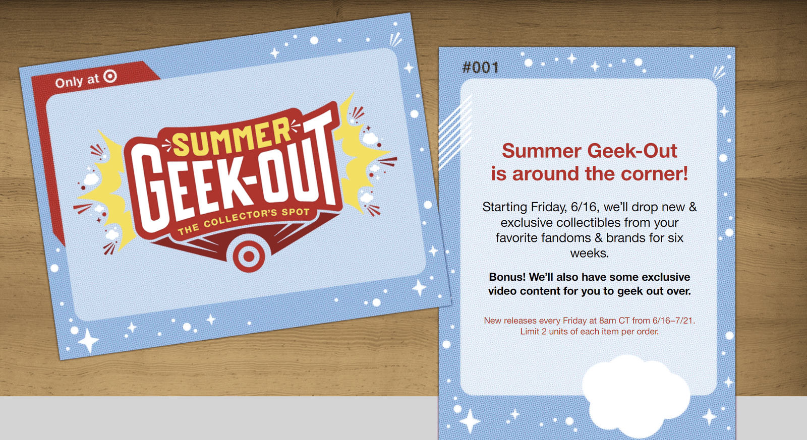 Target Summer Geekout