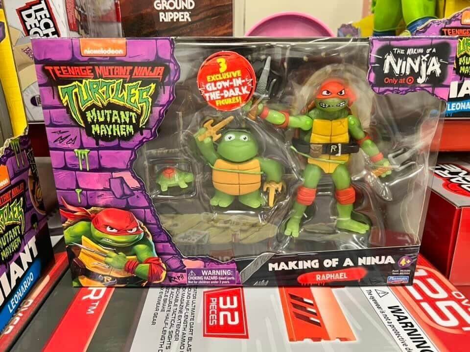 Teenage Mutant Ninja Turtle Turtle Meyhem making if a ninja Ralph