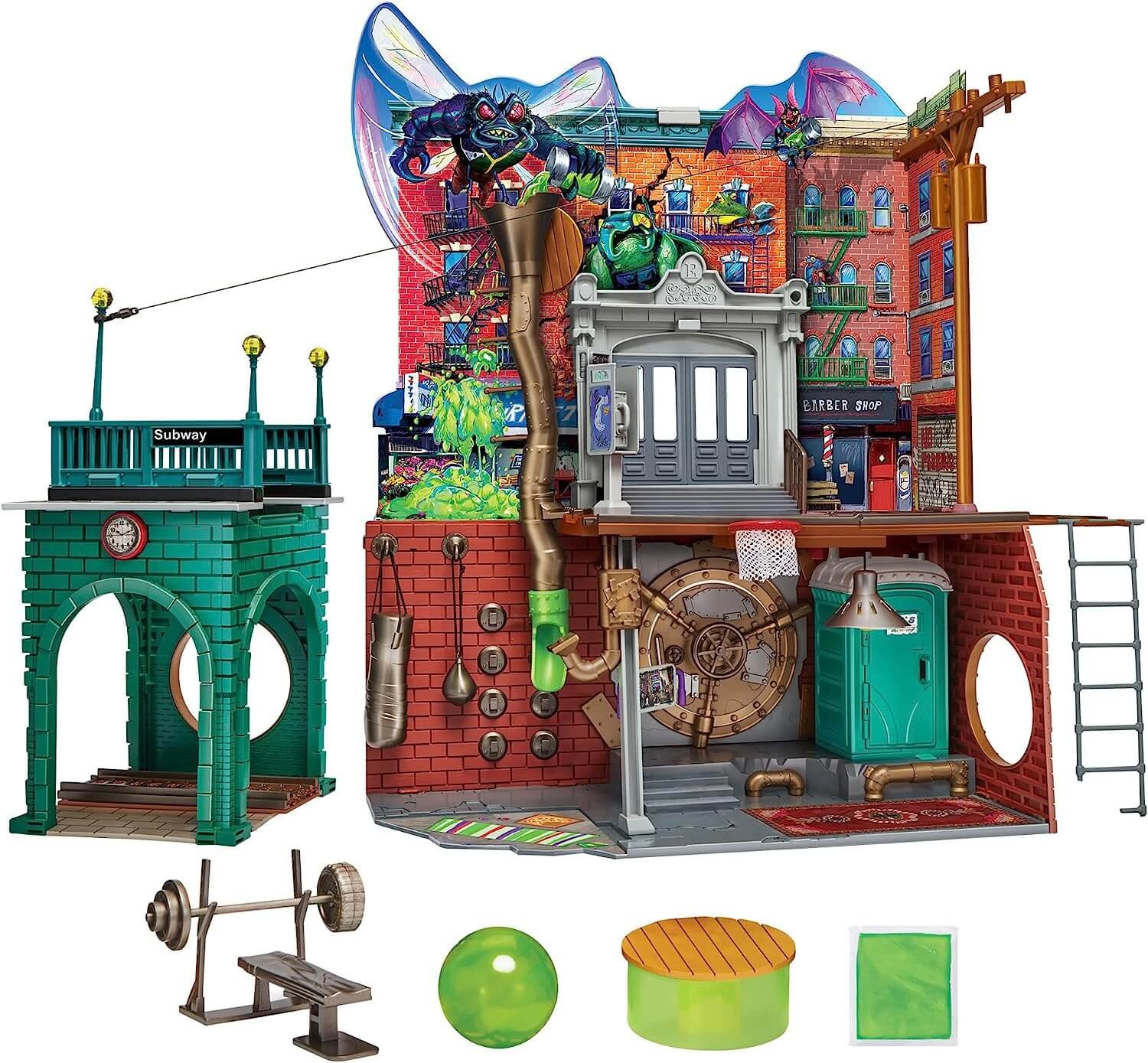 Teenage Mutant Ninja Turtles Mutant Mayhem Sewer Lair Playset 1