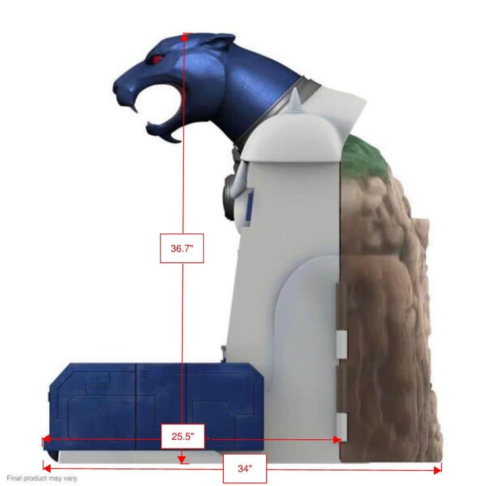 Cat's Lair Side dimensions
