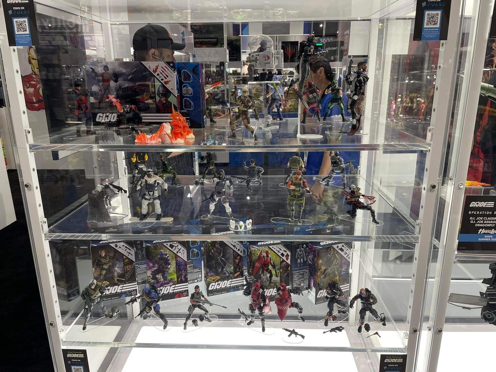 GI Joe Classified Series SDCC 2023 Booth