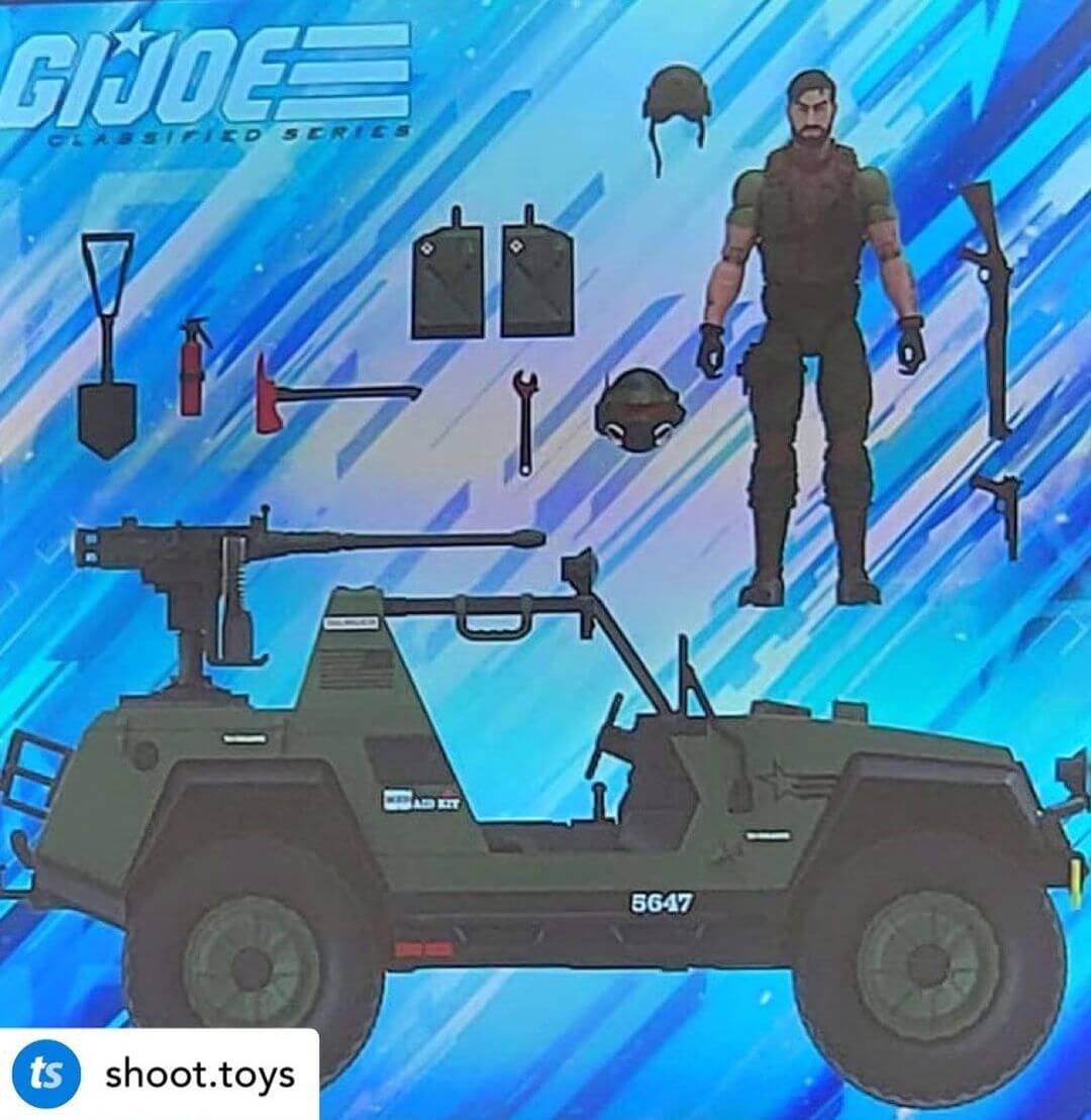 GI Joe Classified Series Vamp & Clutch Digital render update