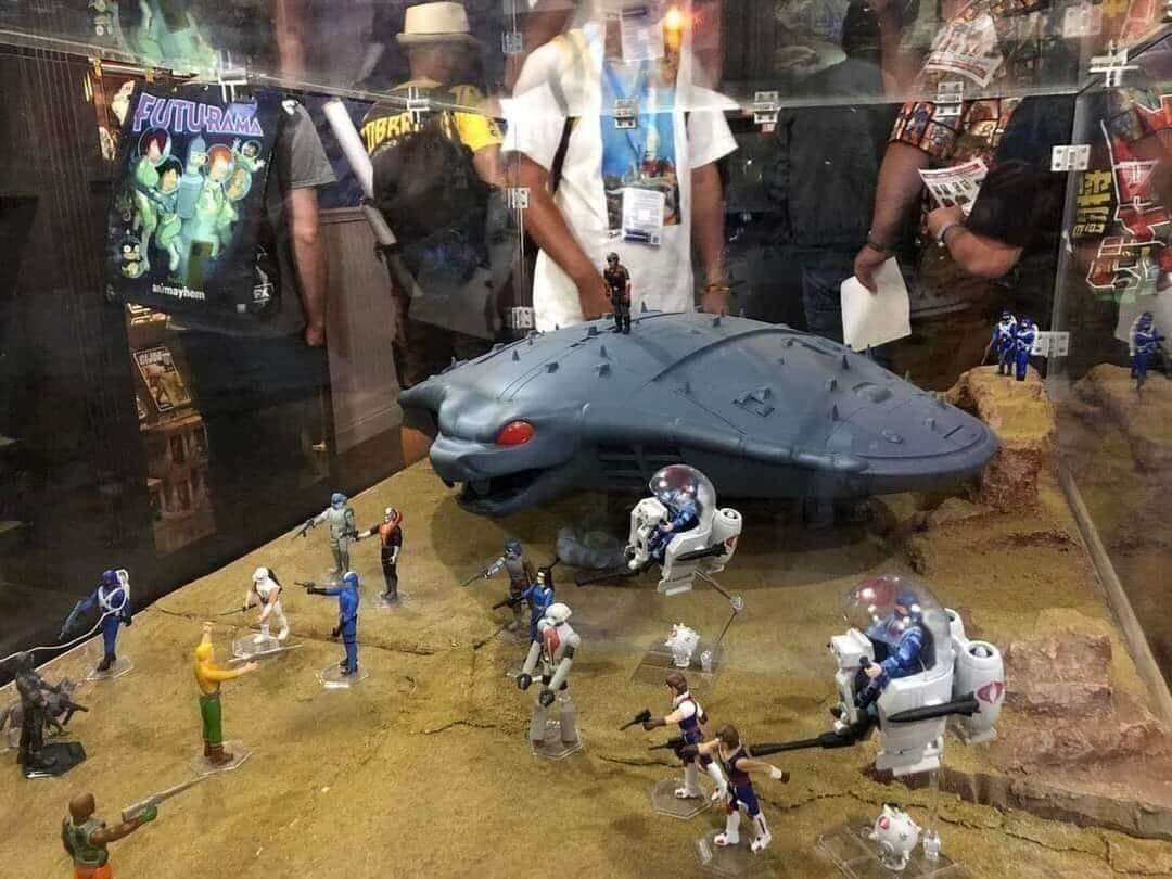 GI Joe Reaction SDCC 2023 display 1