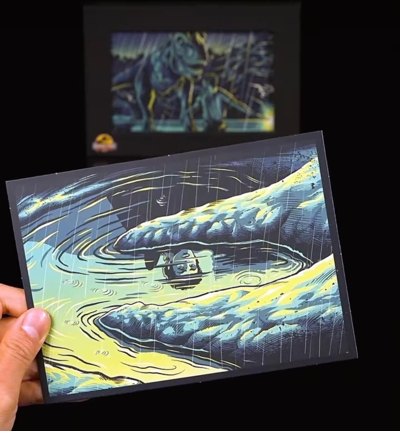 Hot Wheels Jurassic Park Jeep Wrangler & Dr. Ian Malcolm figure 4