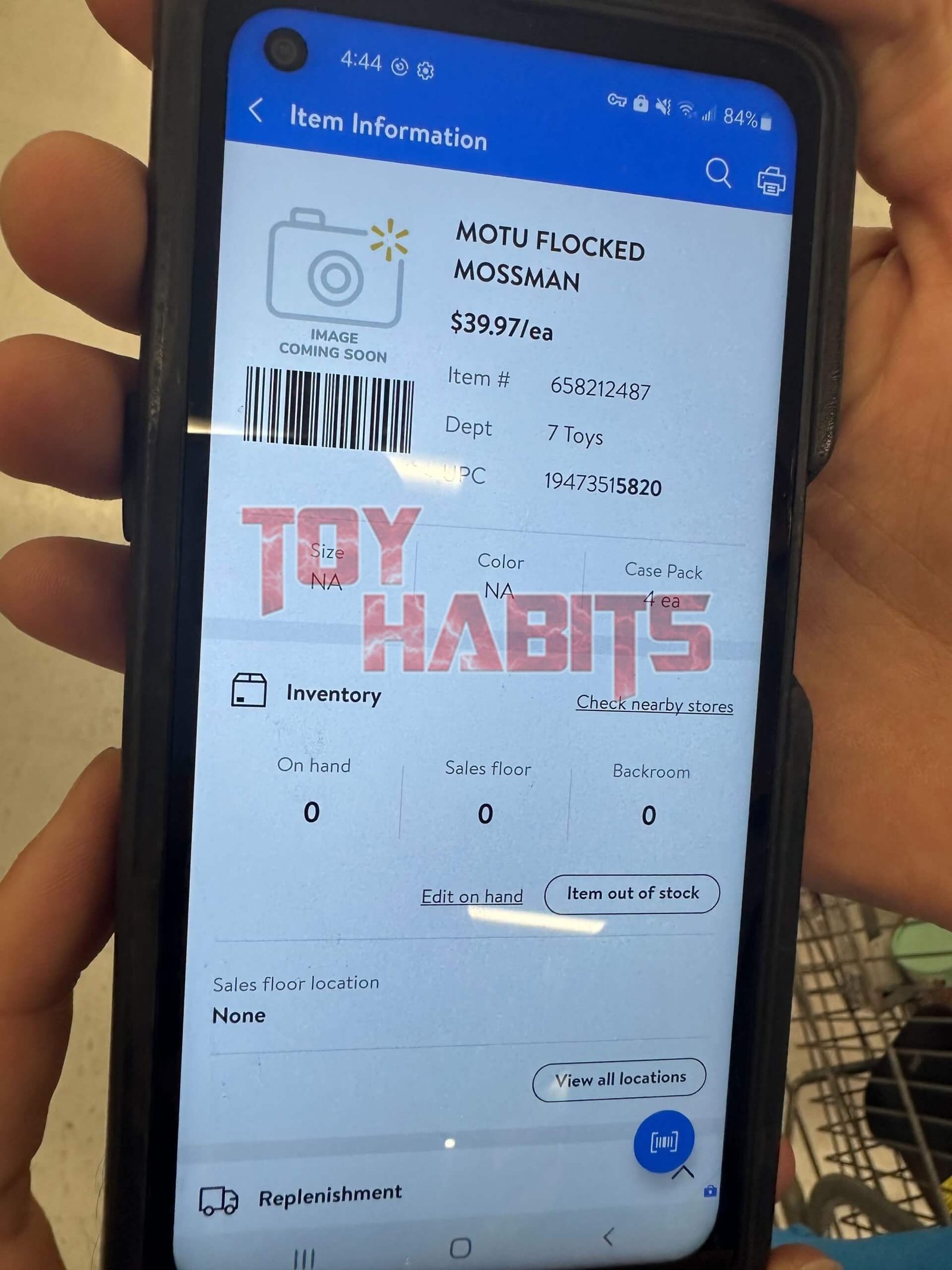 MOTU Origins Moss Man Walmart System info 2