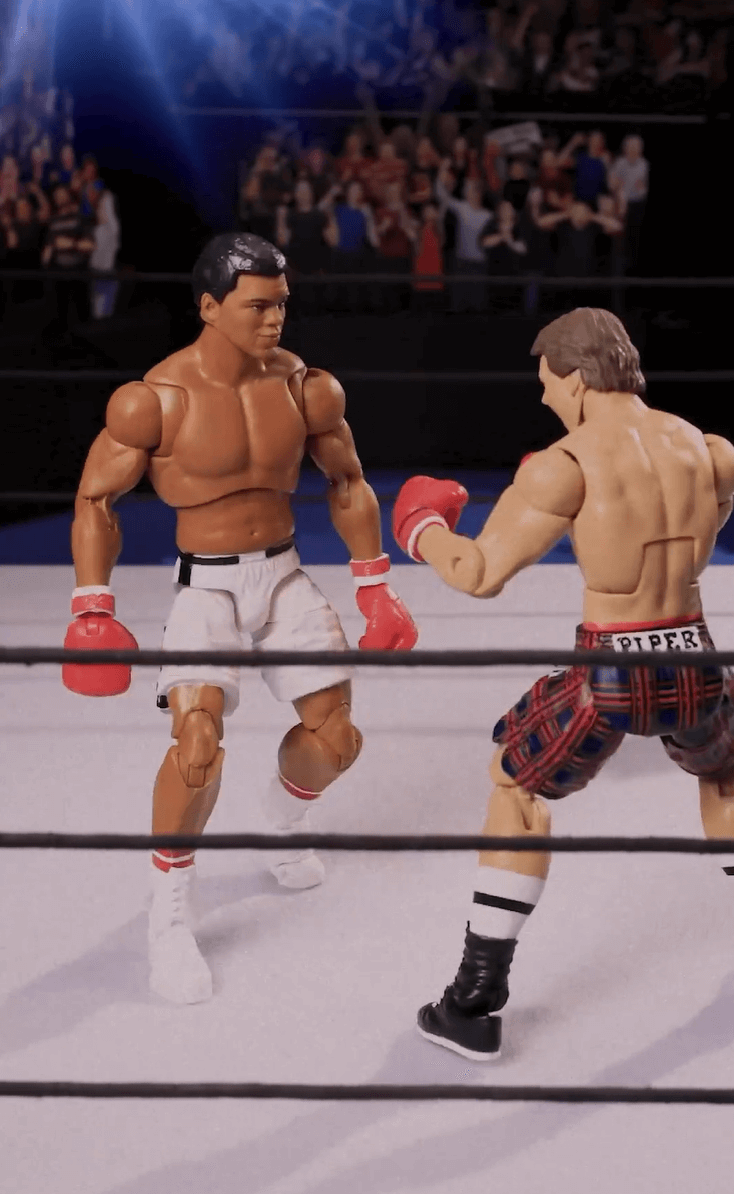 Mohammad Ali vs Wrestlers SDCC Set 3