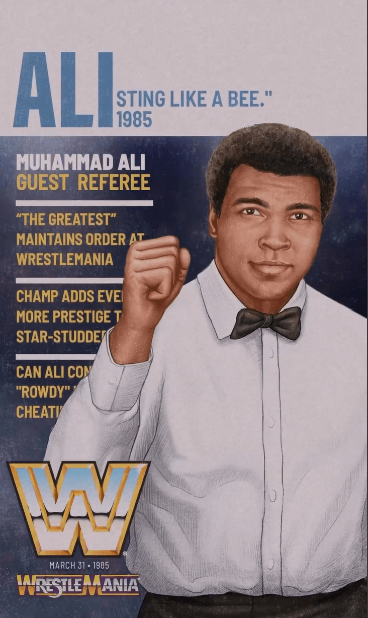 Mohammad Ali vs Wrestlers SDCC Set 5