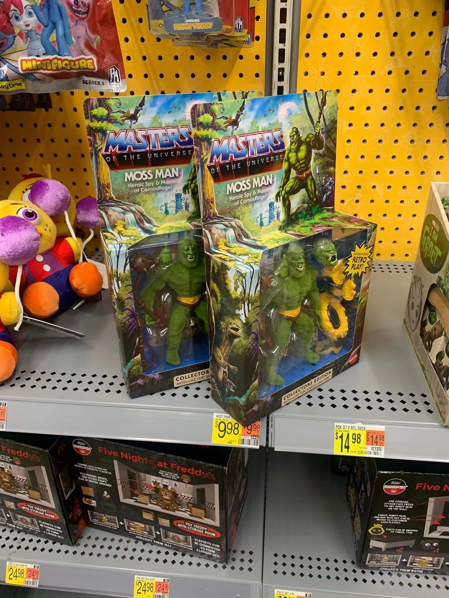 Moss Man MOTU Origins in store Walmart