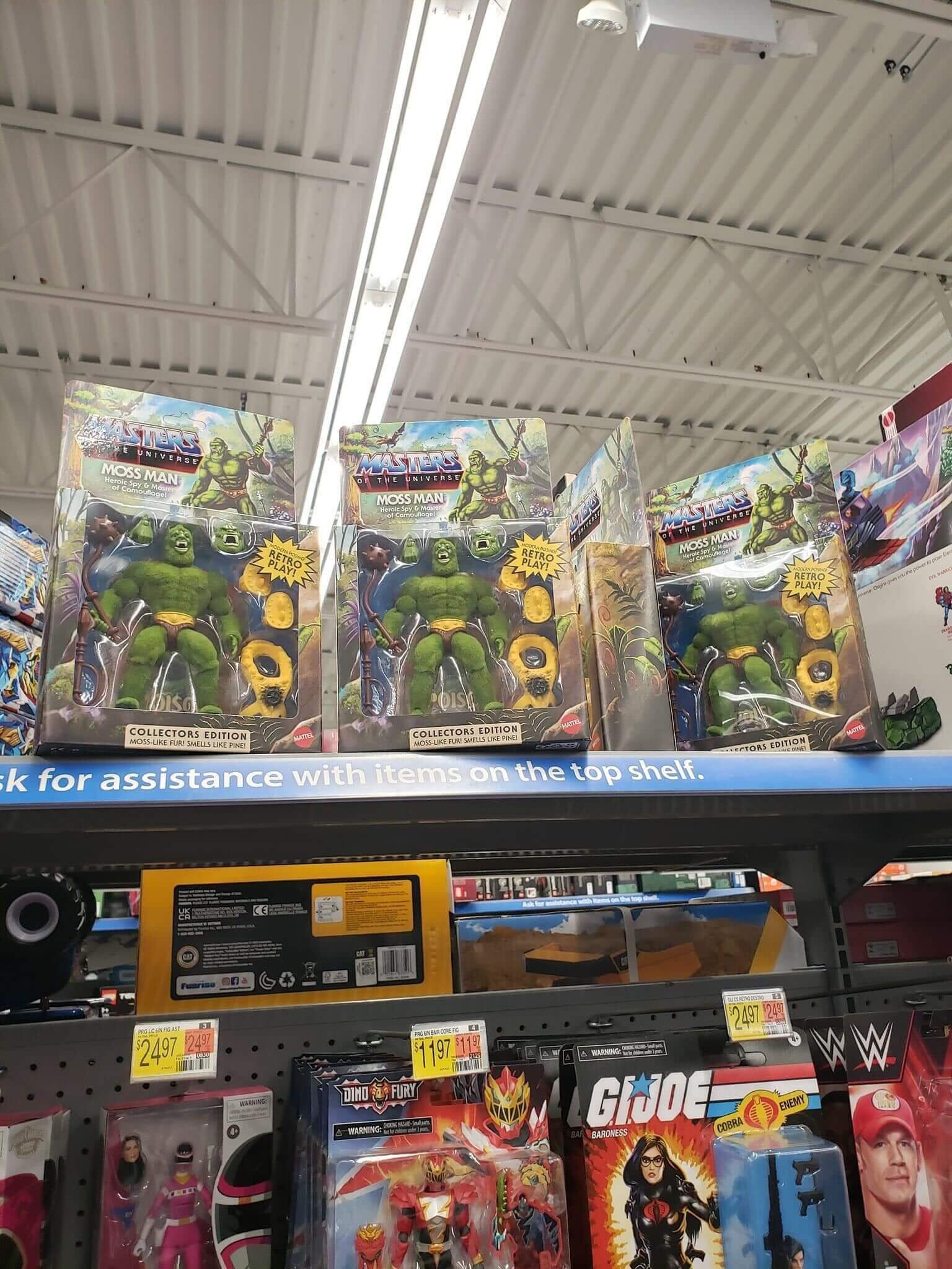 Moss Man in Walmart Madison