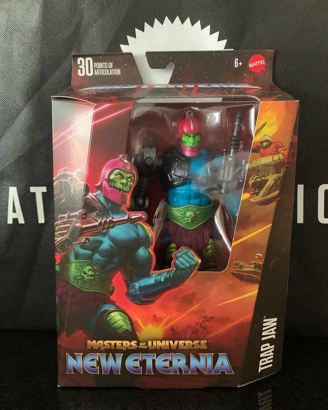 New Eternia Trap jaw Masterverse SDCC 2023 packaging front