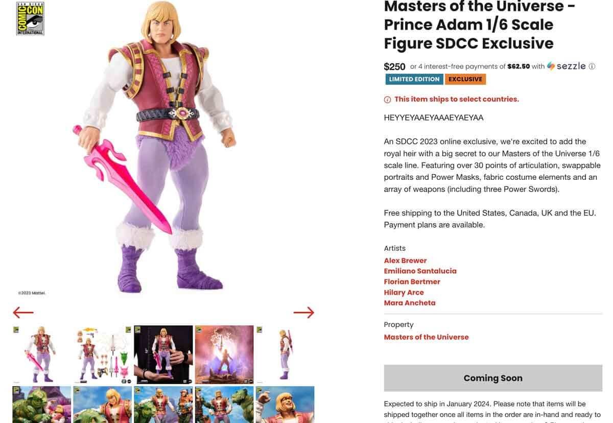 Prince-Adam-Mondo-Sixth-Scale-SDCC-2023-Exclusive-Preorder