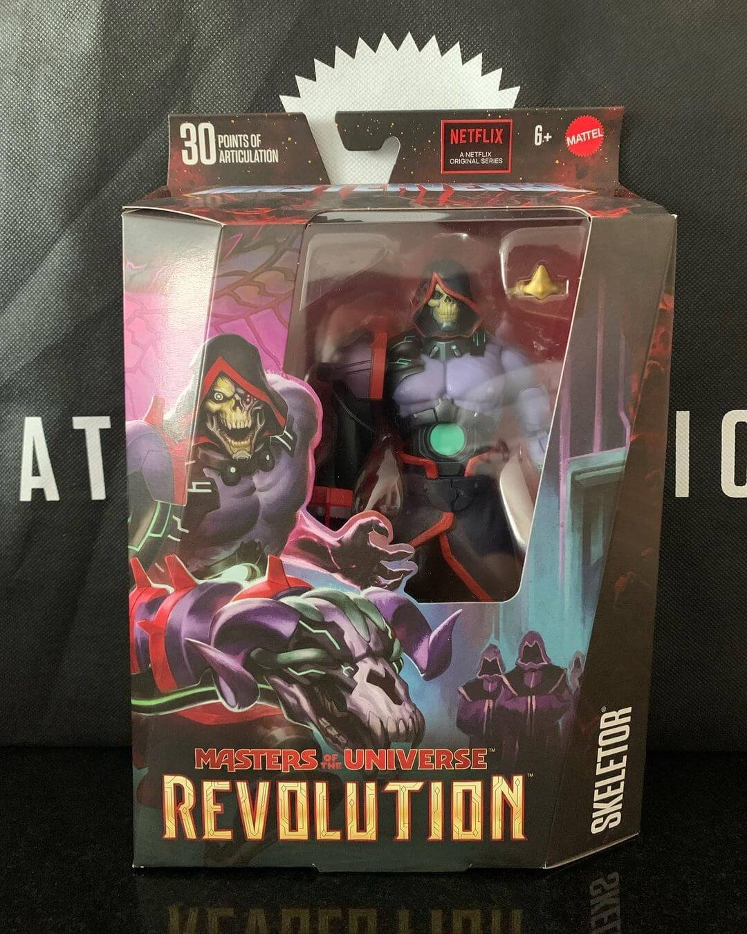Revolution Skeletech Masterverse SDCC 2023 packaging front