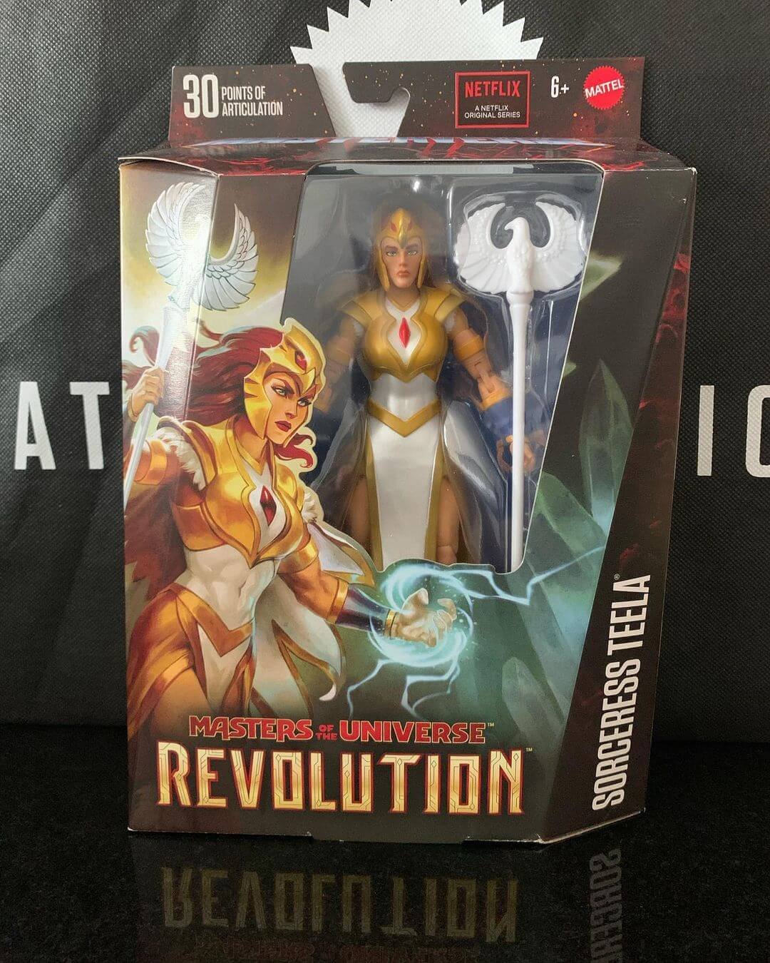 Revolution Sorceress Teela Masterverse SDCC 2023 packaging front
