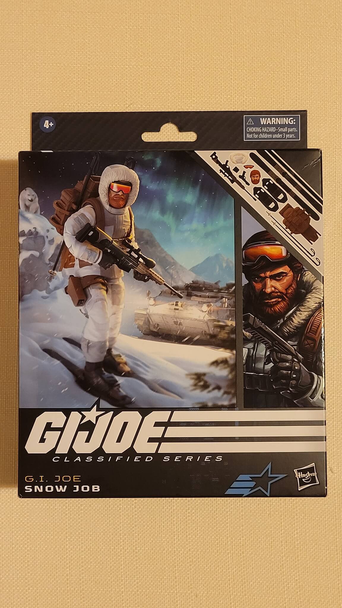 Snow Job GI Joe Classified In hand 18