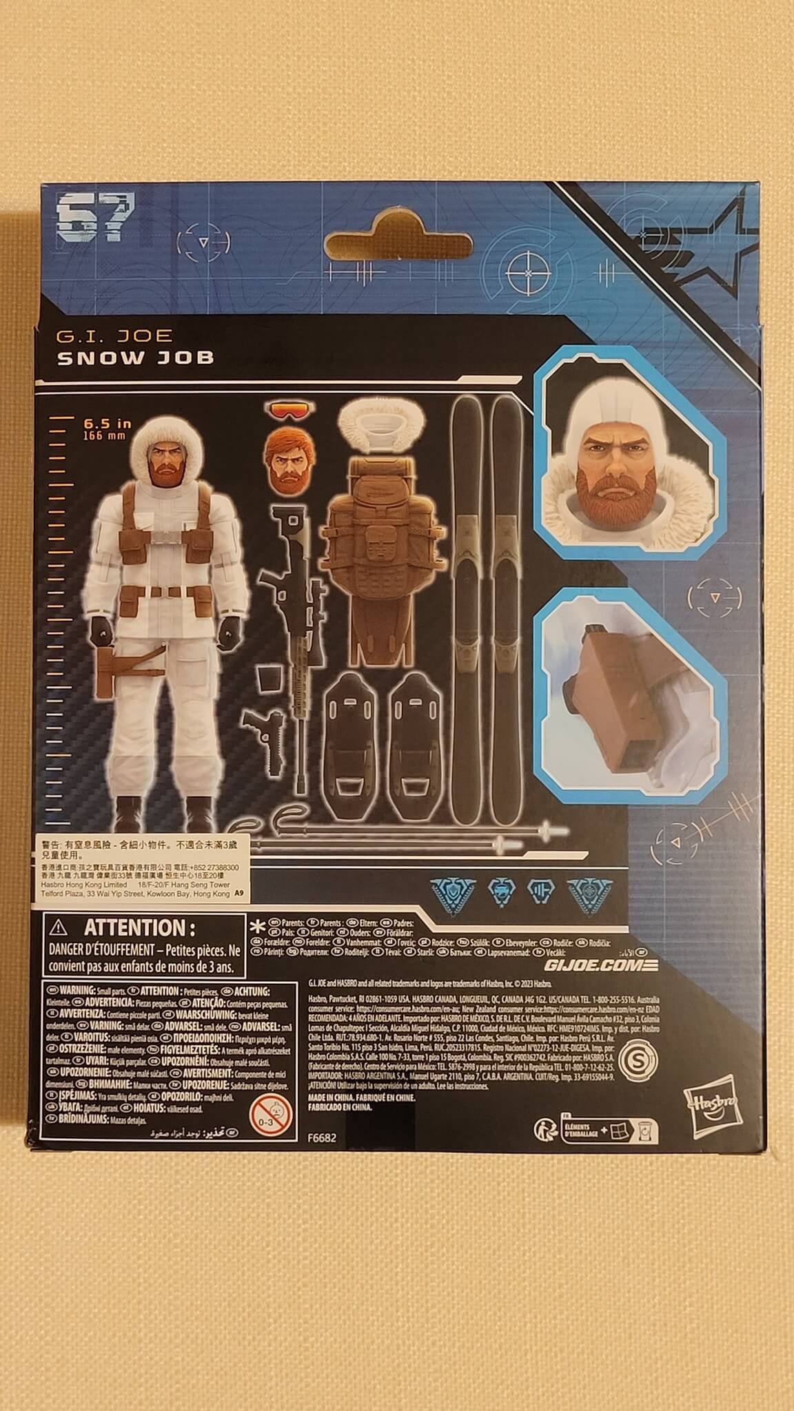 Snow Job GI Joe Classified In hand 19