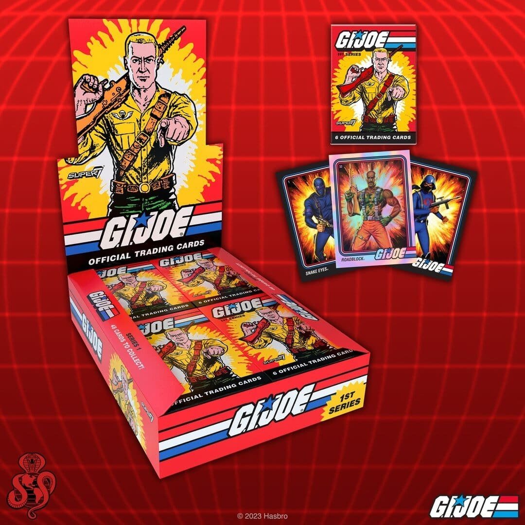 Super7 GI Joe collectors cards