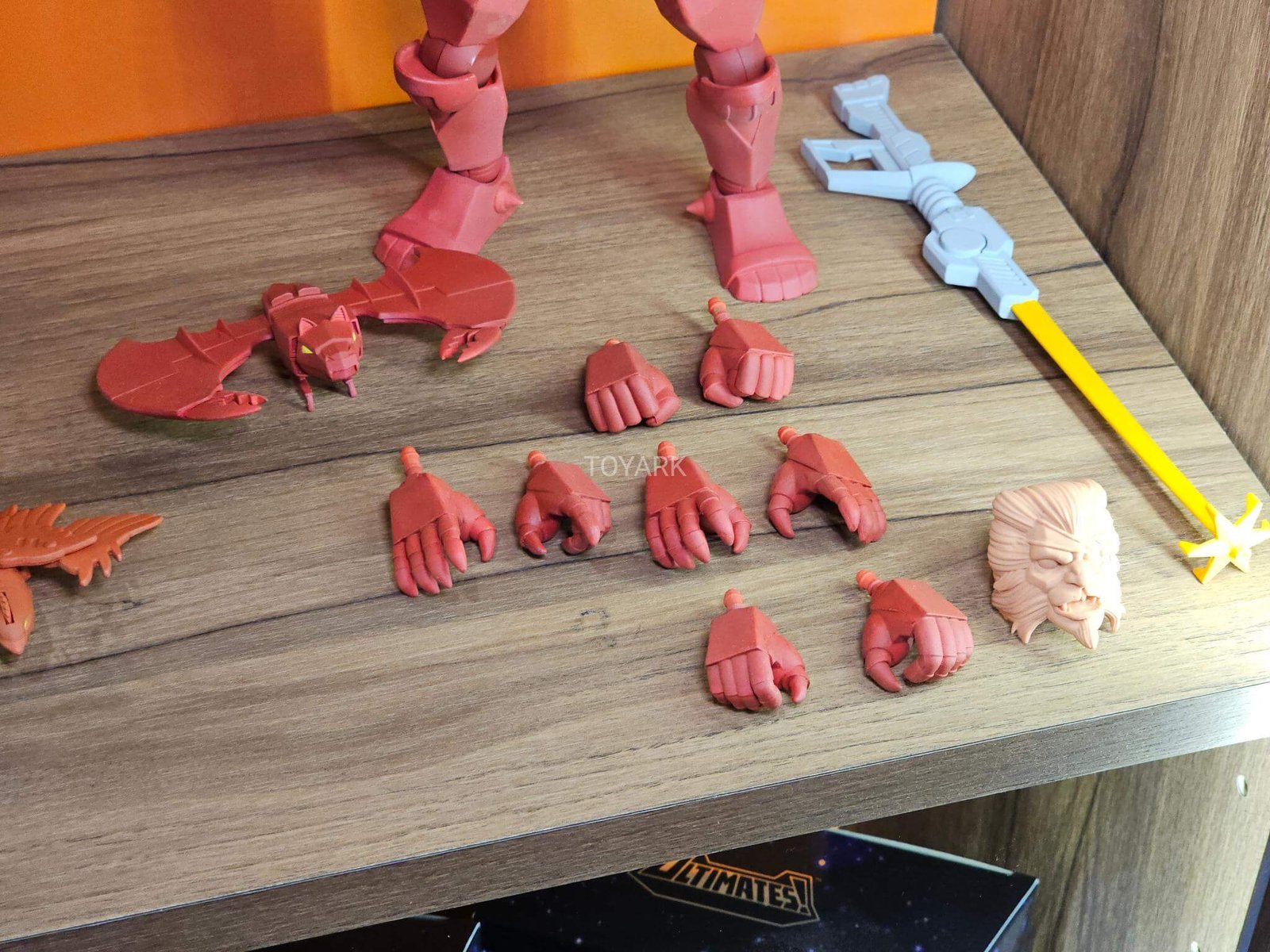 Super7 Ultimates Silverhawks Monstarr Toy Variant 2a