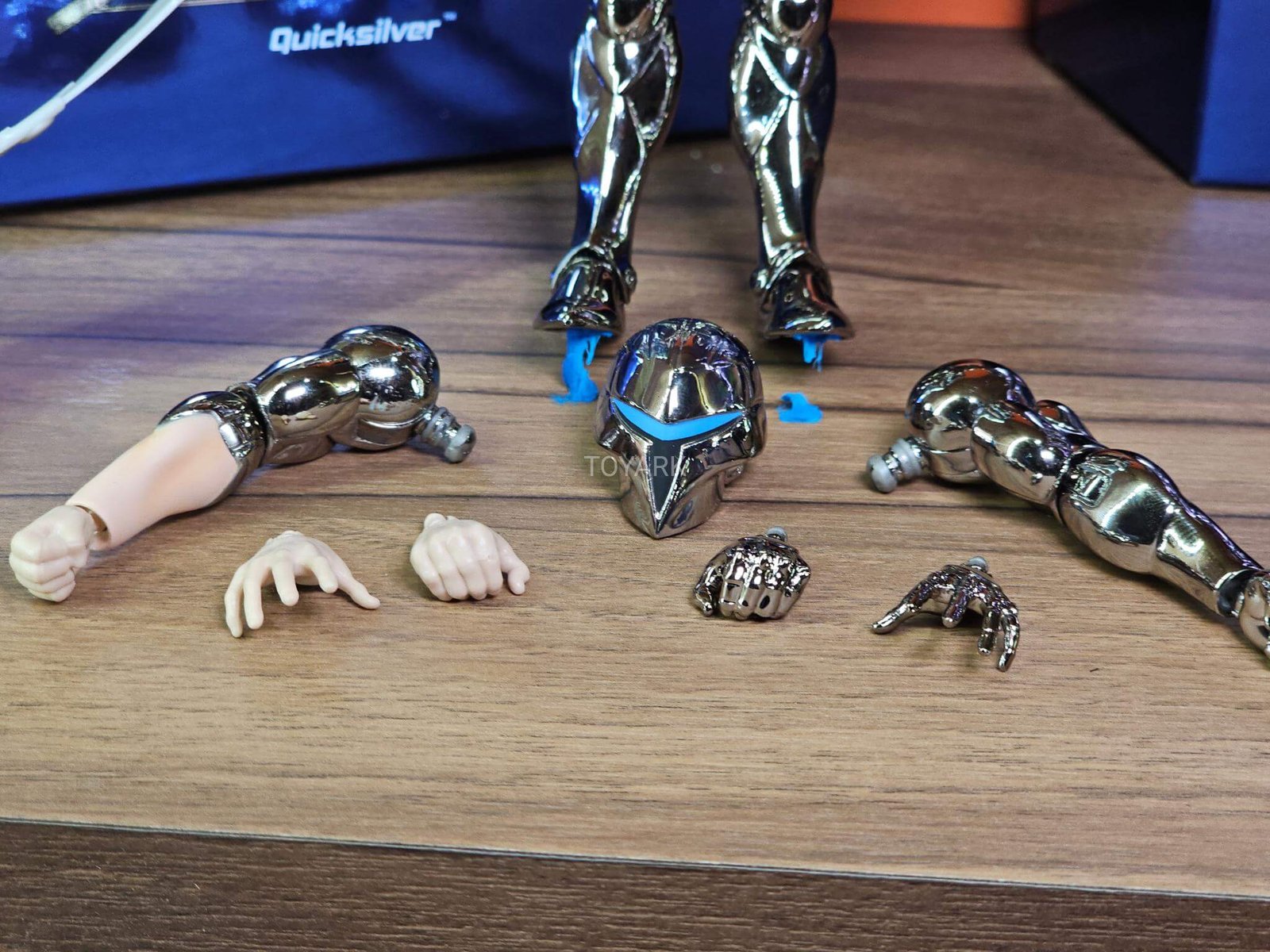 Super7 Ultimates Silverhawks Quicksilver Toy Variant 5a
