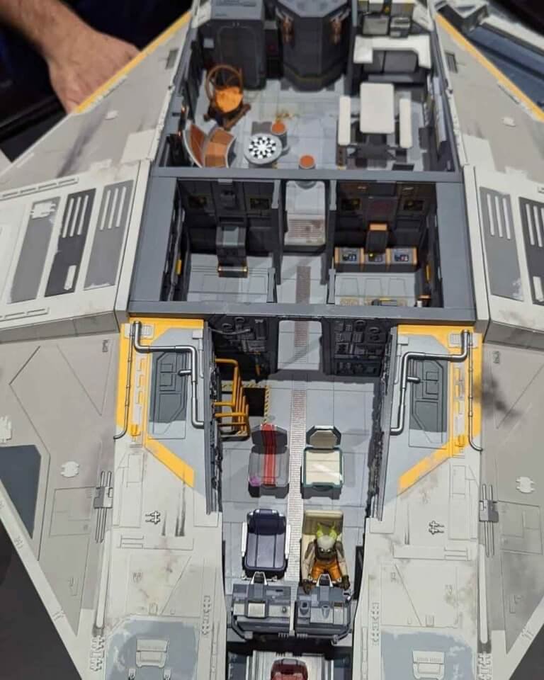 The Ghost Star Wars Vintage Collection HasLab Project