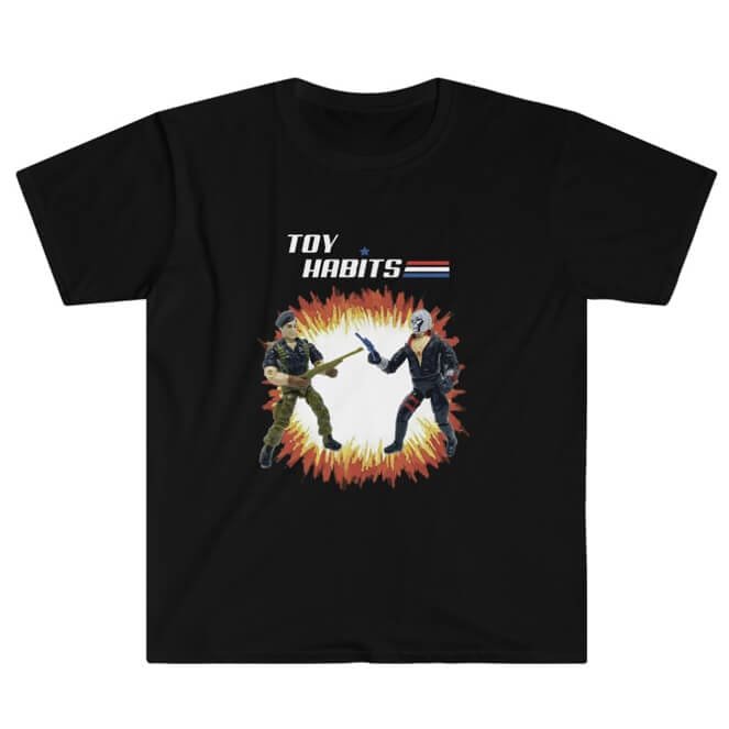 Toy Habits Flint vs Destro T Shirt