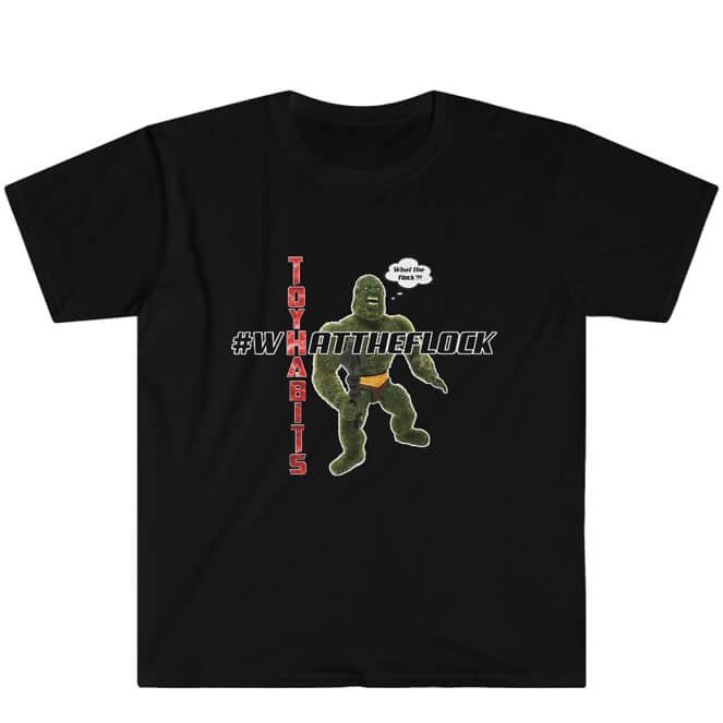Toy Habits Moss Man #whattheflock shirt