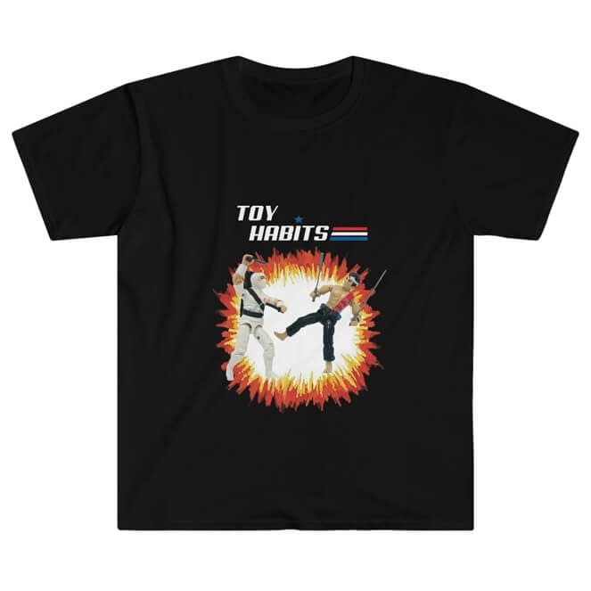 Toy Habits Unisex Storm Shadow vs Quick Kick Shirt