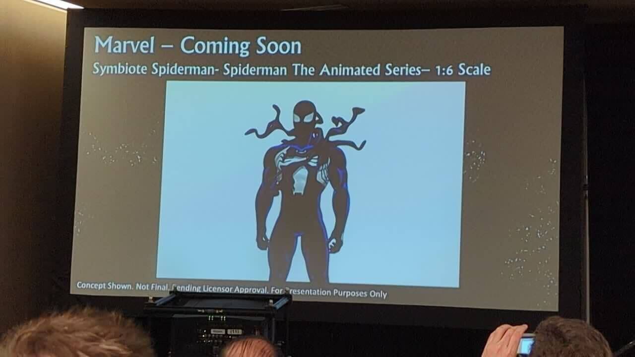 2023 Power Con Mondo Booth Reveals SPimbiote Spiderman the Animate Series 1