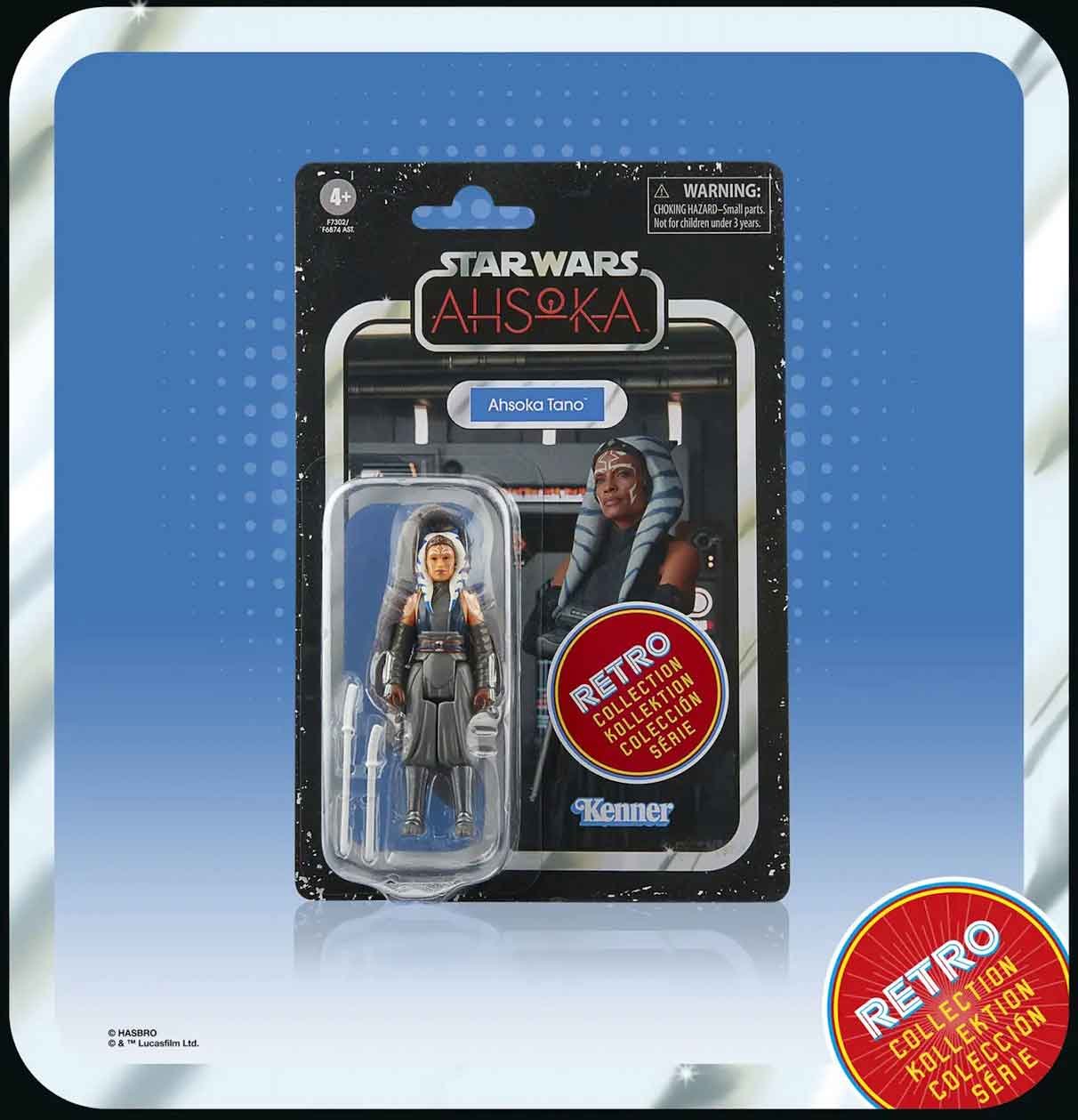 STARWARS AHSOKA レトロコレクションセット Ahsoka Star Wars Retro Collection Figure Reveals - Toy Habits