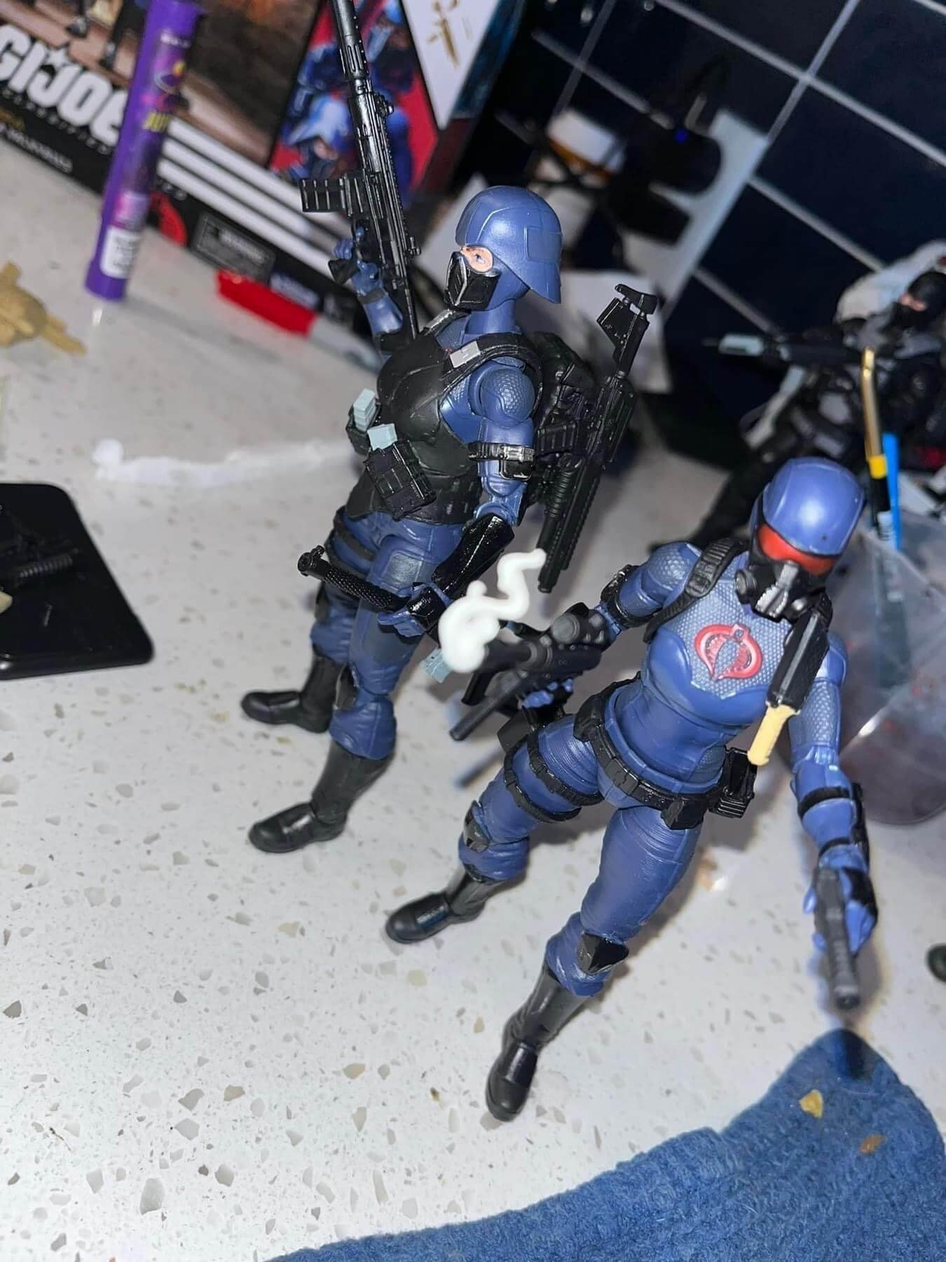 G.I. Joe Classified Series Cobra Valkyries 10 In Hand