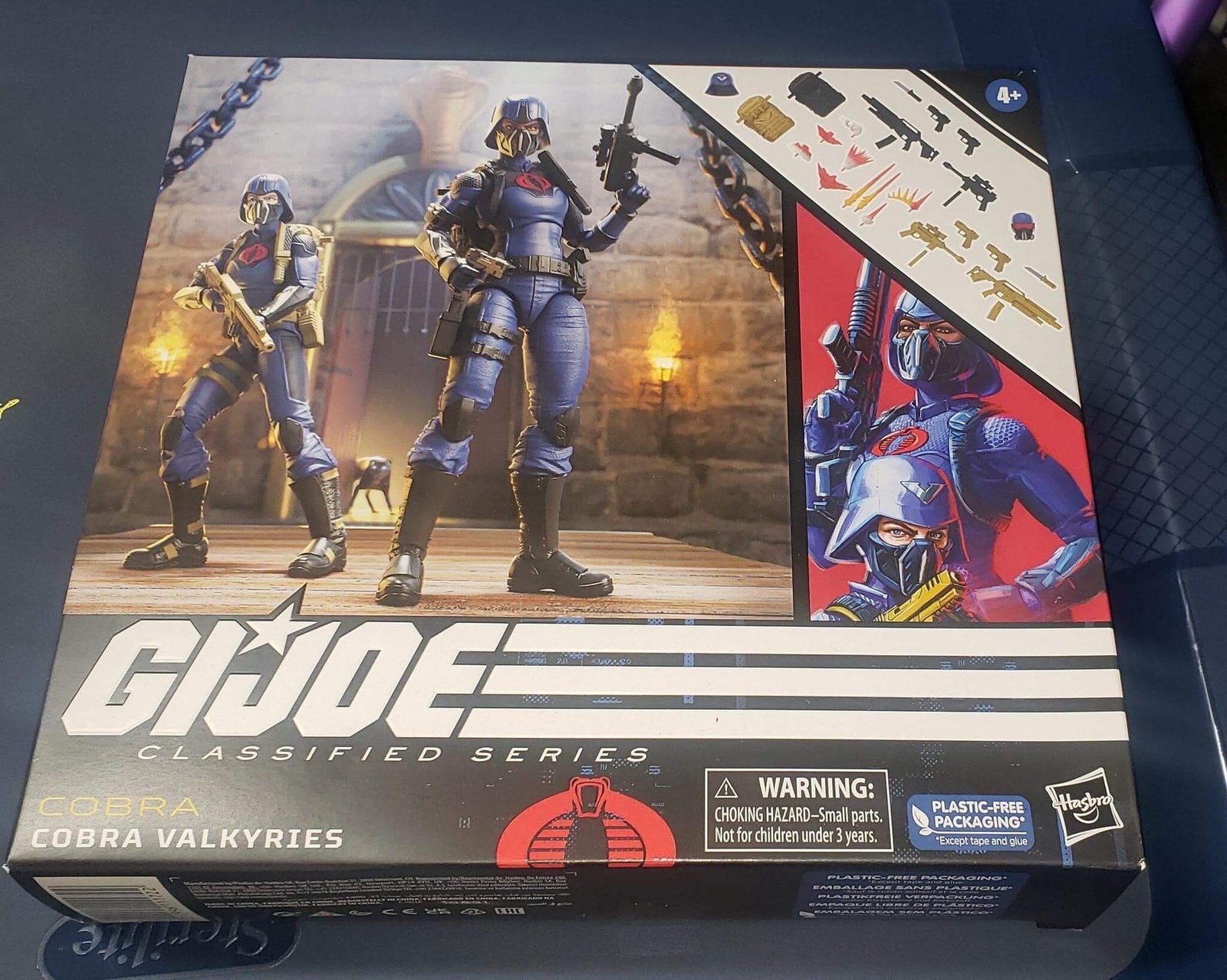 G.I. Joe Classified Series Cobra Valkyries 3 In Hand