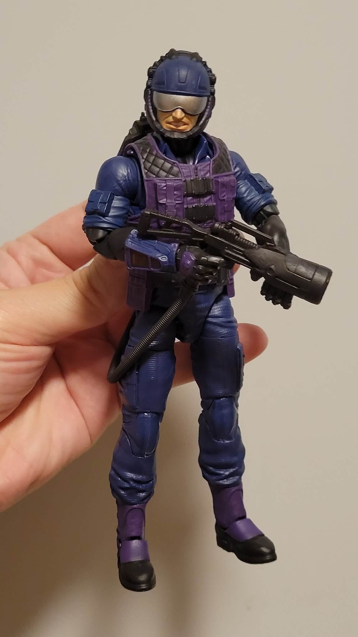 GI Joe Classified Series Tele Viper in Hand 1