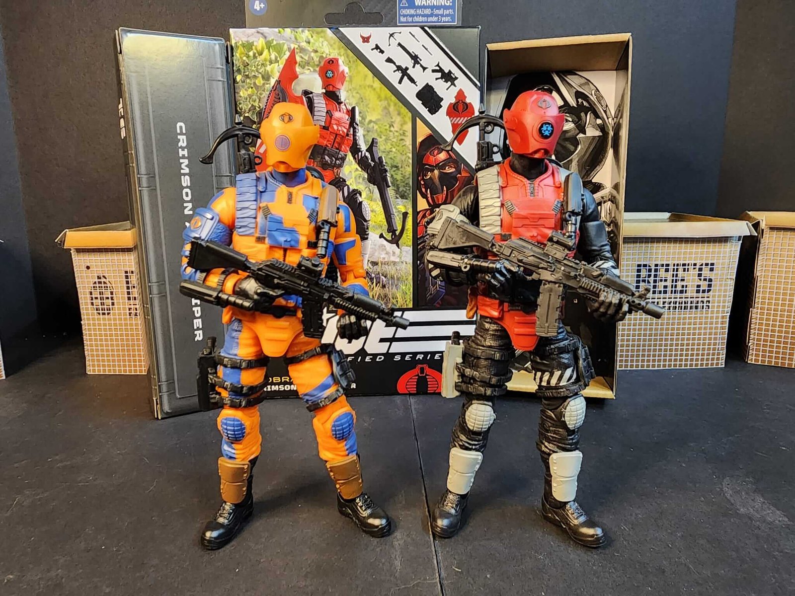 GI Joe Crimson Alley Viper in hand 9