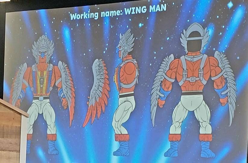 Legends of Dragonore 2023 Power Con reveals digital renders Wing Man