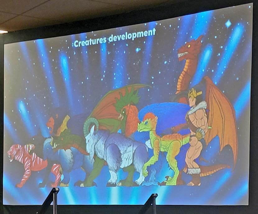 Legends of Dragonore 2023 Power Con reveals digital renders creatures