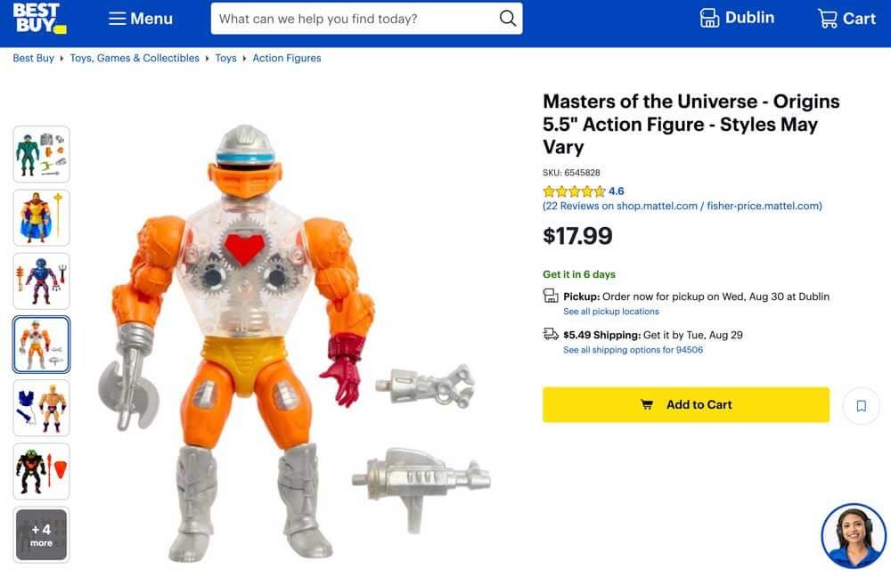 Mini-Comic-Roboto-MOTU-Origins-Best-Buy-Prouct-Page