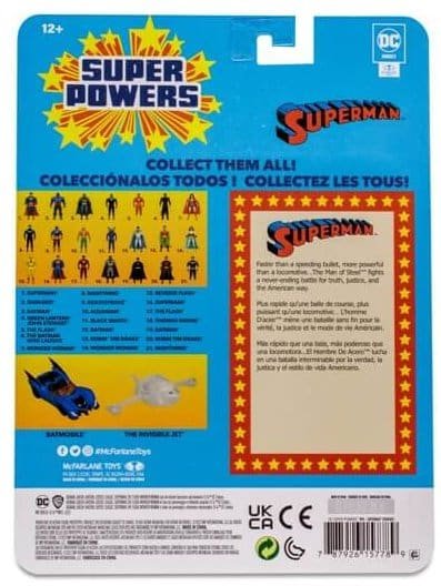 Super Powers Wave 5 Superman Variant 9