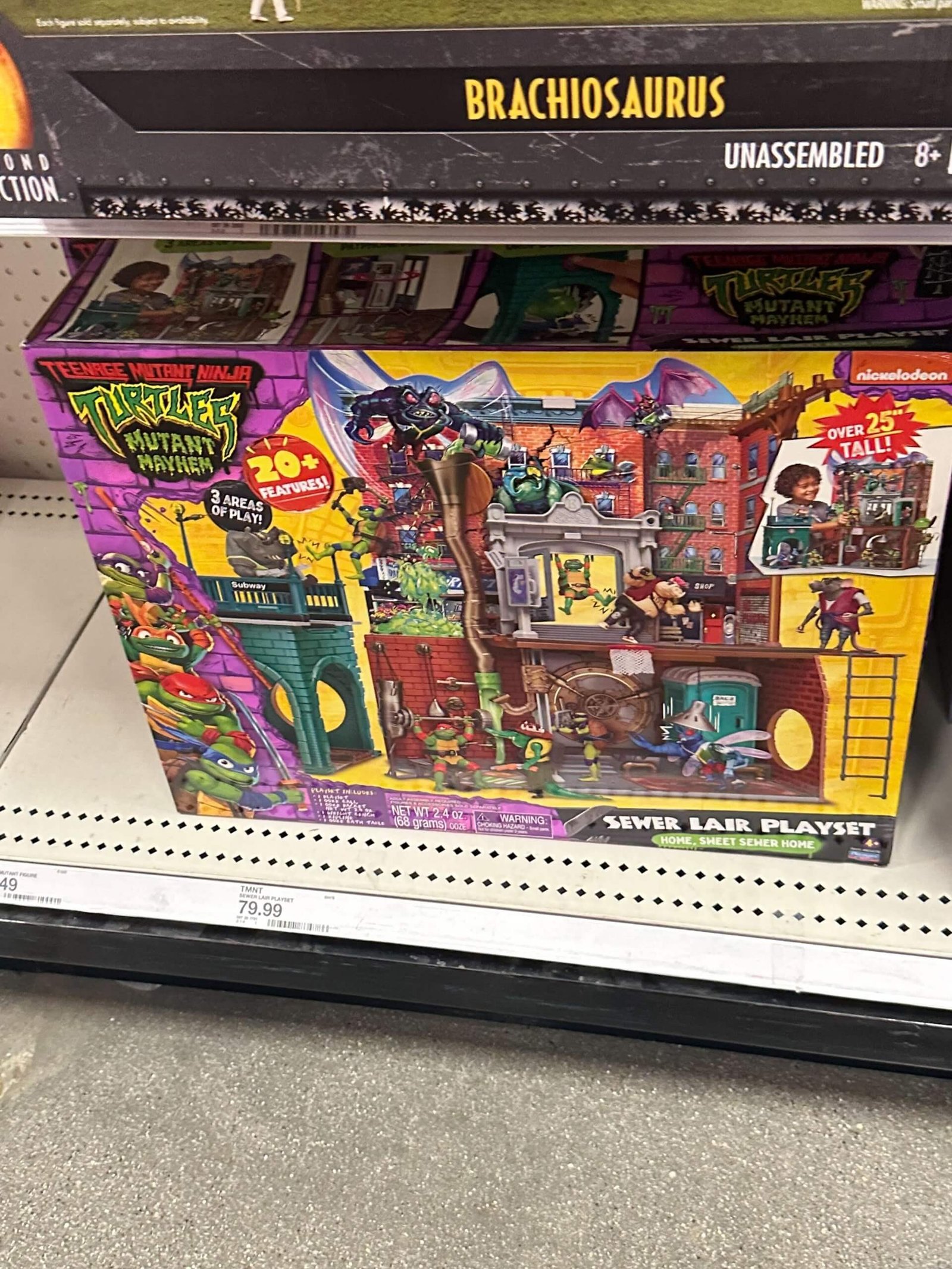 TMNT Mutant Mayhem Sewer Lair Playset -at Target 1