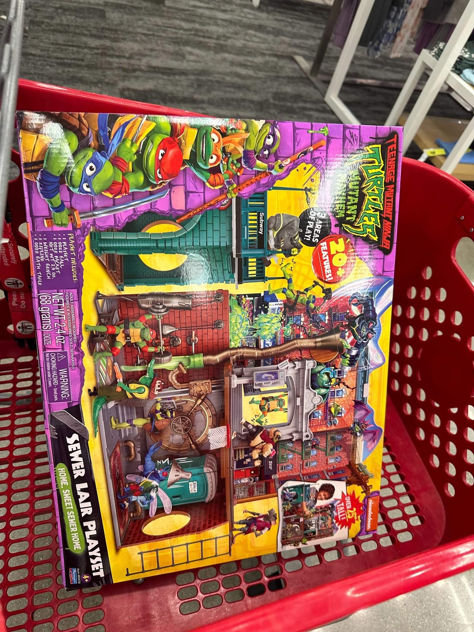 TMNT Mutant Mayhem Sewer Lair Playset -at Target 2