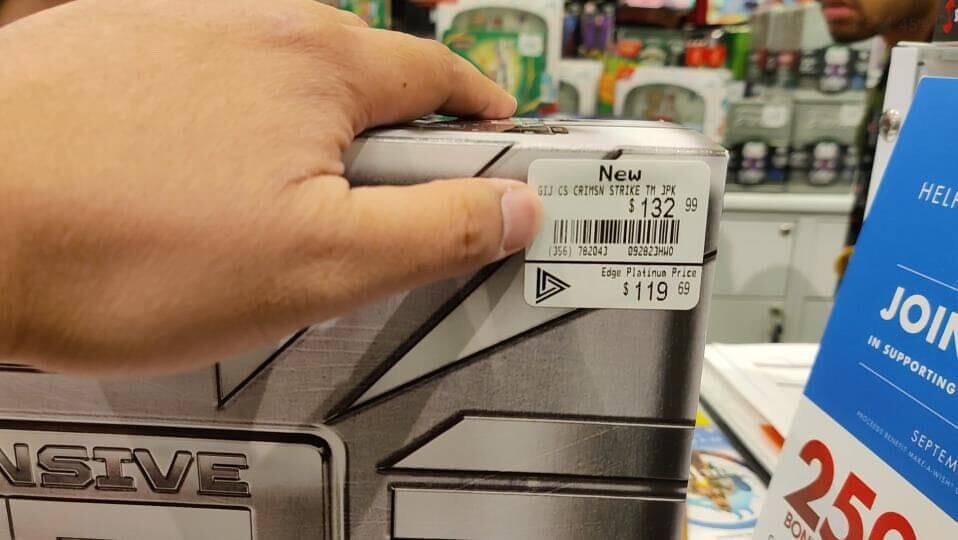 Crimson Strike Team GI Joe Classified Series found at Game Stop Canada 1