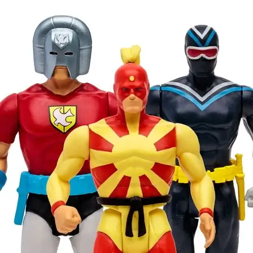 DC Super Powers Peacemaker, Judo Master, and Vigilante 1