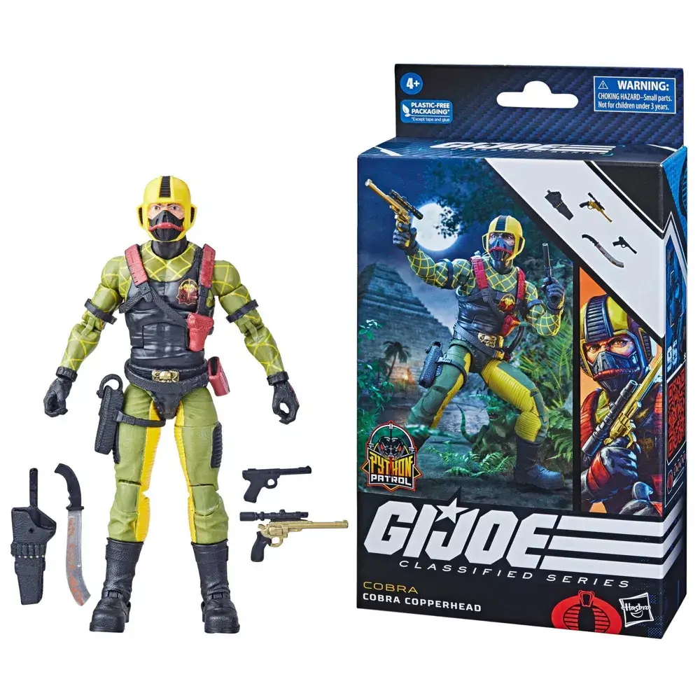 G.I. Joe Classified Python Patrol Cobra Copperhead Action Figure 2