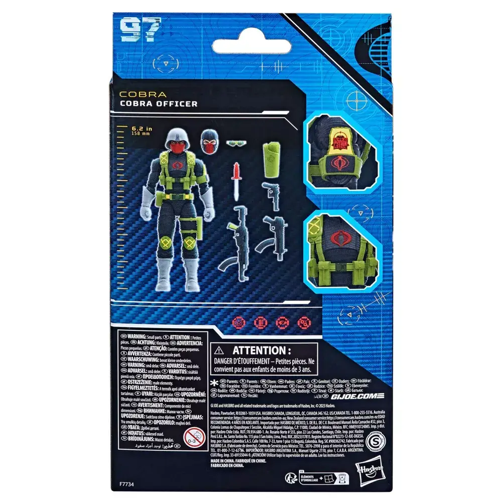 G.I. Joe Classified Python Patrol Cobra Officer Action Figure 5