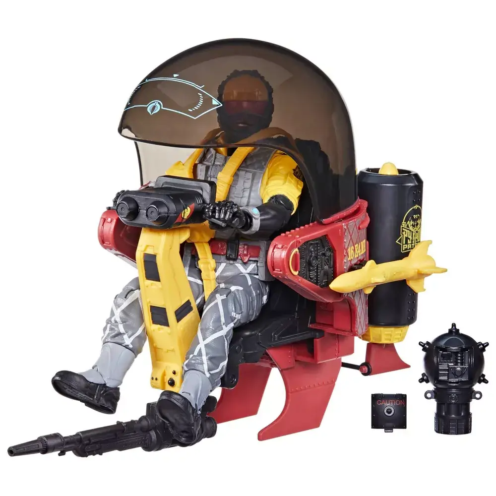 G.I. Joe Classified Python Patrol Tele-Viper Action Figure & Cobra Flight Pod 3