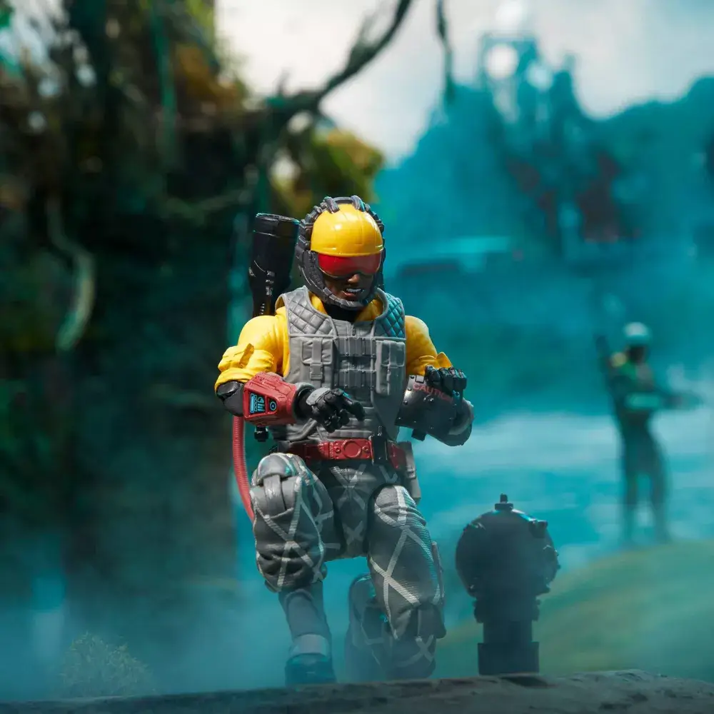 G.I. Joe Classified Python Patrol Tele-Viper Action Figure & Cobra Flight Pod dio 1