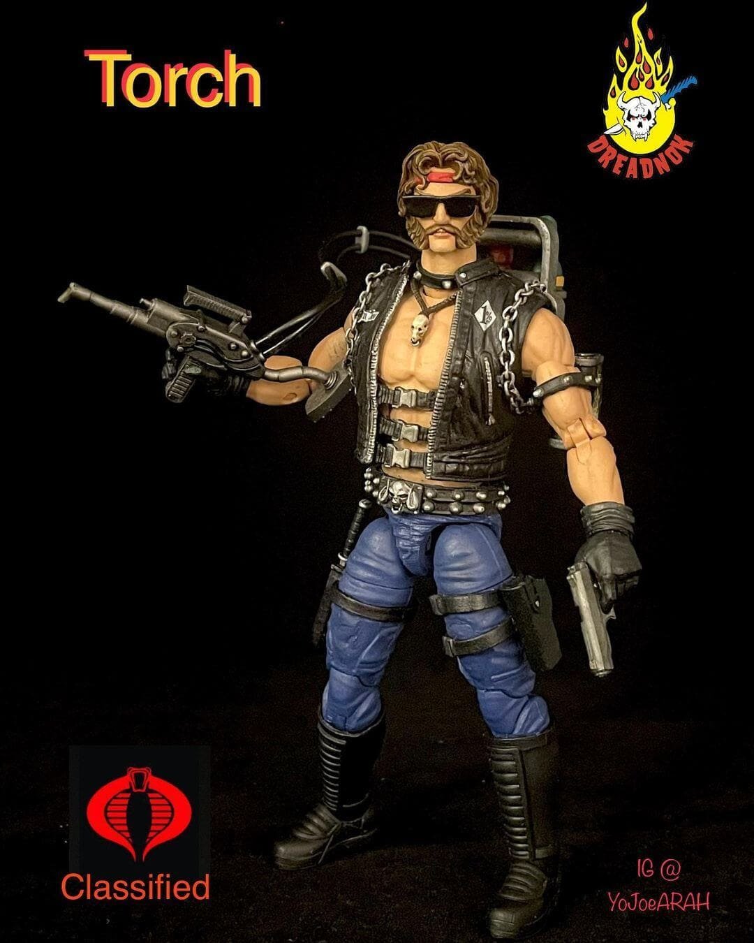 GI Joe Classified Series custom conceprt Torch YoJoe ARAH 1