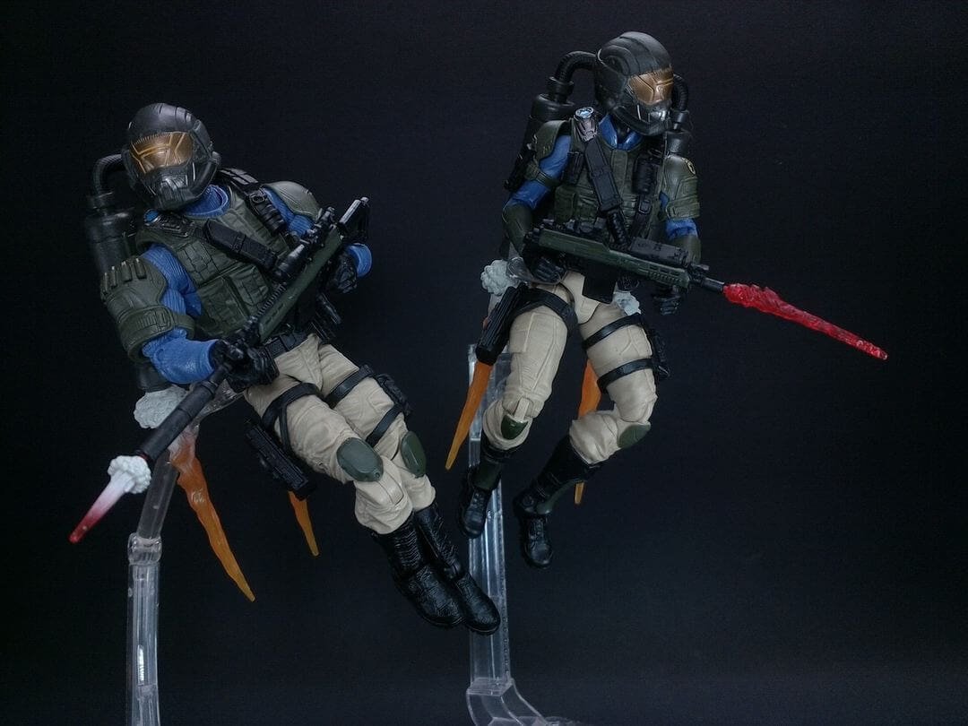 GI Joe Classified Steel Corps Troopers 2-Pack In Hand images 2