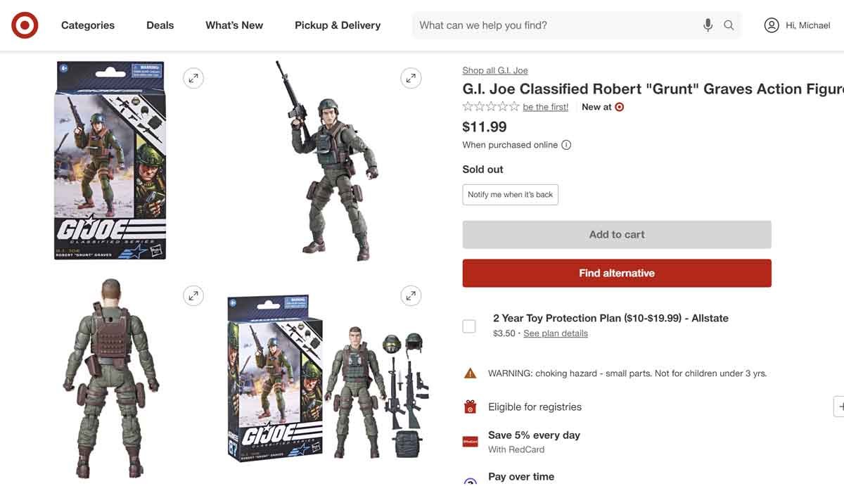 Grunt-GI-Joe-Classified-Series-Target-Product-Page