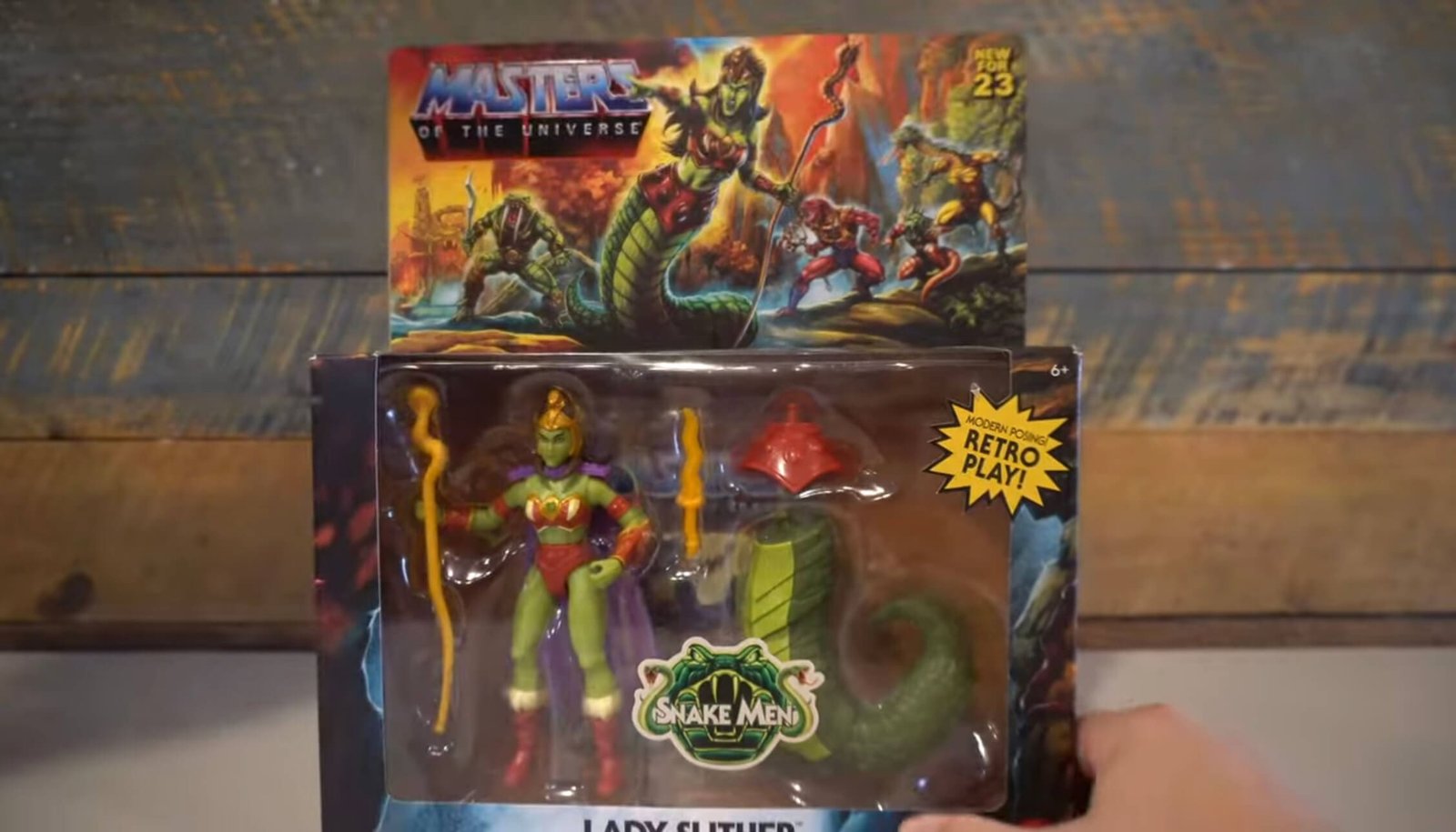MOTU Origins Mattel Creations Lady Slither In hand 13
