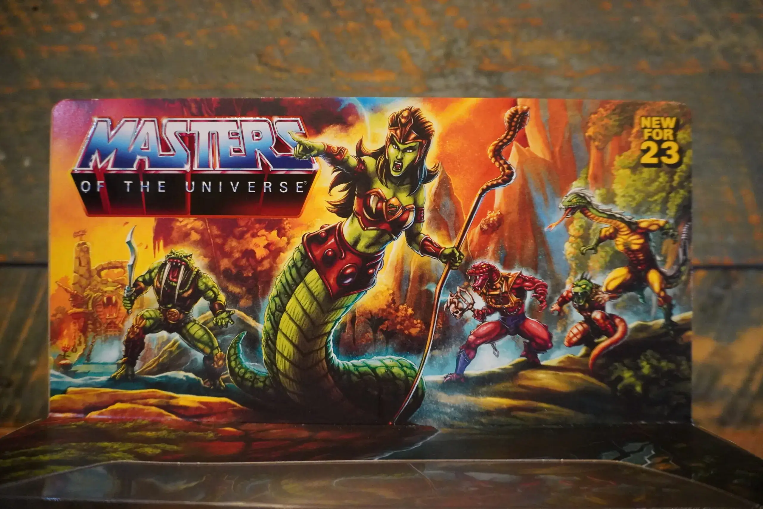 MOTU Origins Mattel Creations Lady Slither card back art 2